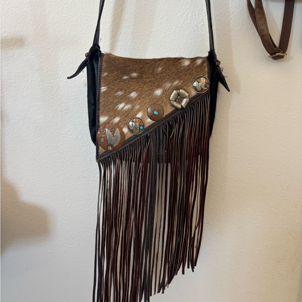 Western Fringe Crossbody Bag